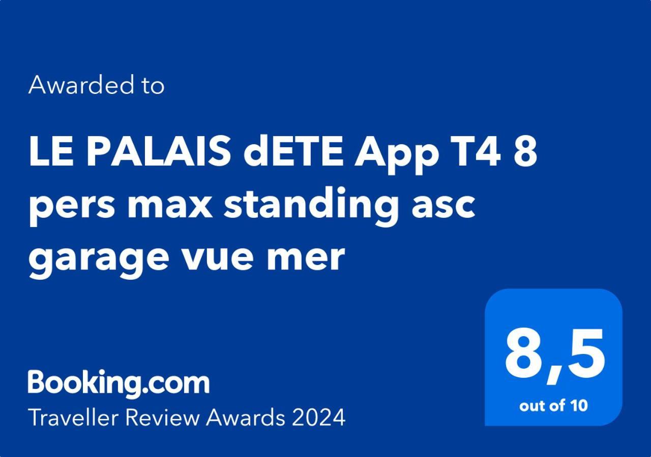 Le Palais Dete T4 6-8 115M2 Grand Standing Garage Carplug Lejlighed Canet-en-Roussillon Eksteriør billede